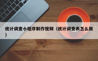 湘西统计调查小程序制作视频（统计调查表怎么做）