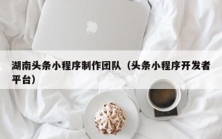 湘西湖南头条小程序制作团队（头条小程序开发者平台）